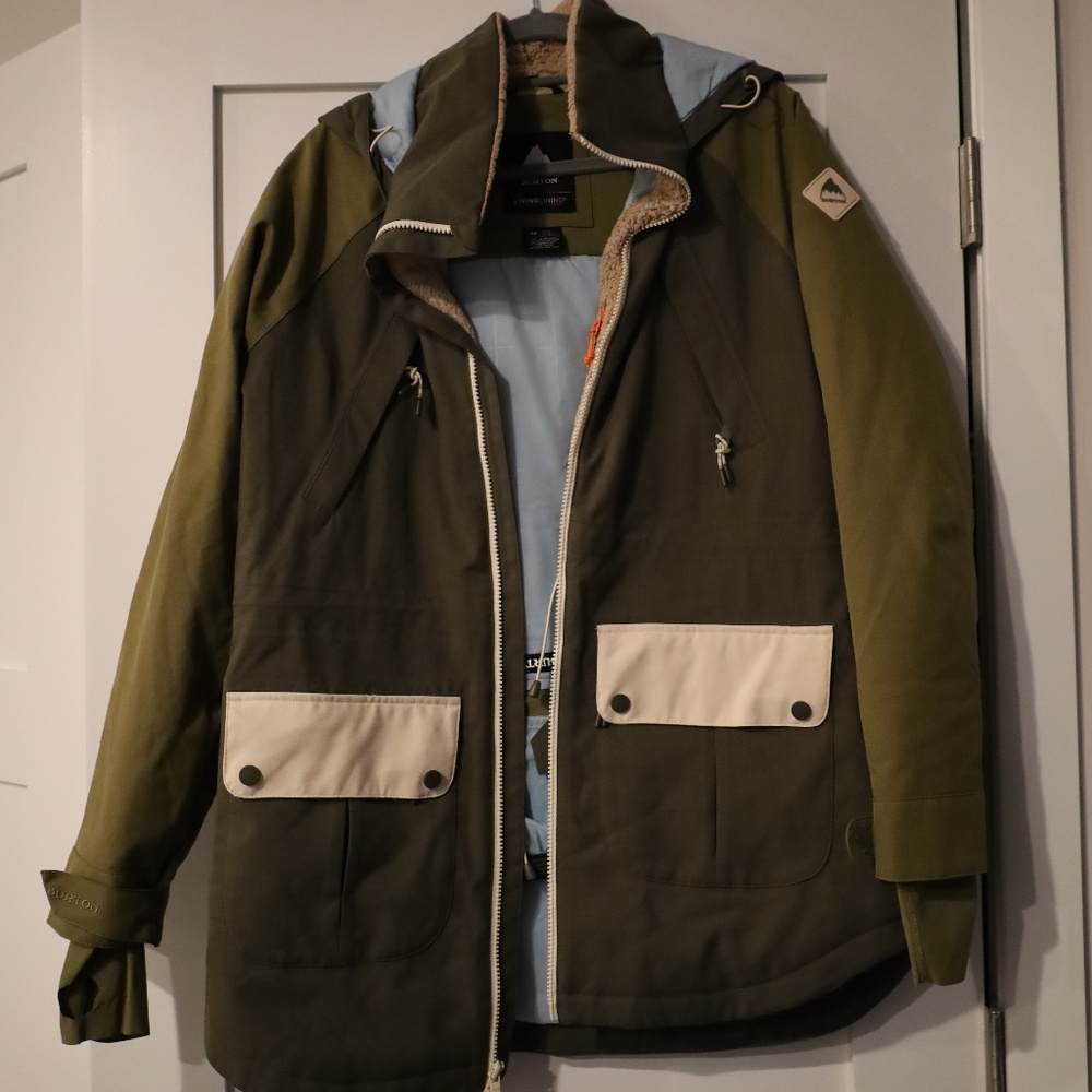 Burton Prowess Green Snow Jacket - Size Medium